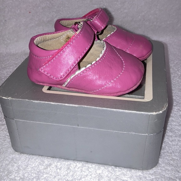 Smaller see Kai run 0/6m raspberry pink Mary Jane Tamar - Picture 2 of 7